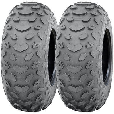 B&Q -  19X7.00-8 Quad Atv Tyre Wanda 19X7-8 Atv E Marked Road Legal Quad Tyres Set Of 2