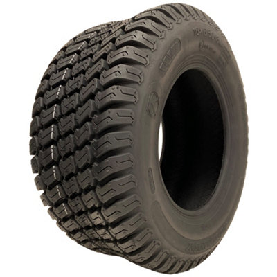 B&Q -  16X6.50-8 Lawnmower Tyre 4Ply Multi Turf Grass Wanda P332 E-Marked Road Legal
