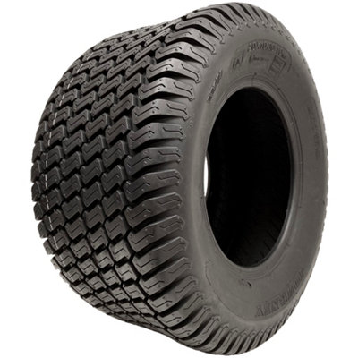 B&Q -  20X10.00-10 Lawnmower Tyre 4Ply Multi Turf Grass Wanda P332 E-Marked Road Legal