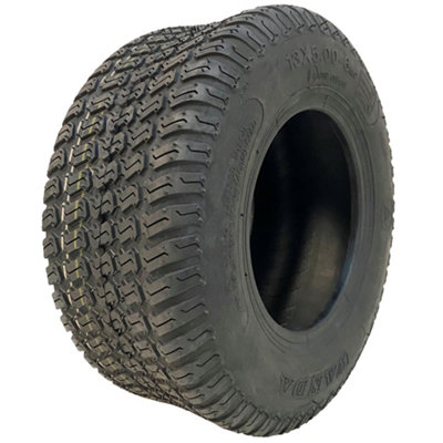 B&Q -  13X5.00-6 Lawnmower Grass Tyre Wanda P332 Multi Turf 4 Ply Road Legal Tubeless