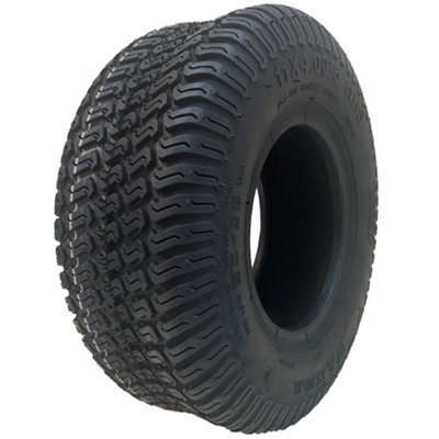 Parnells 11X4.00-5 Lawnmower Grass Multi Turf Tyre 4Ply Tubeless Wanda P332 Pattern 150Kg from B&Q