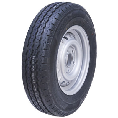 Parnells 165R13C 5 Stud 112mm Pcd Trailer Wheel And Tyre Wanda Wr082 Tire 670Kg from B&Q