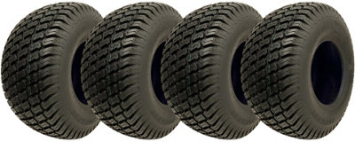 Parnells 18X8.50-8 Lawnmower Tyre 4Ply Multi Turf Grass Wanda P332 Road Legal (Set Of 4) Size 4