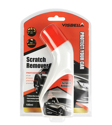  - Visbella Car Scratch Remover Deep Scratch Polish Repair Kit With Sponge Scratch Removal