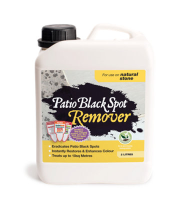 B&Q -  Patio Black Spot Remover For Natural Stone 2 Litre 10Sqm
