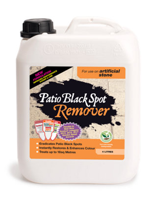 B&Q -  Patio Black Spot Remover For Artificial Stone 4 Litre 20Sqm