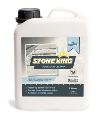  - Stone King Porcelain Tiles Cleaner2 Litre 10Sqm Coverage
