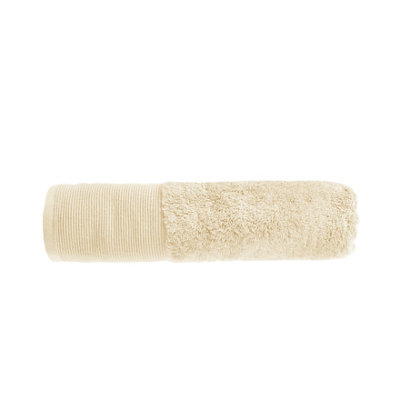 Allure Bath Fashions Marlborough Bamboo Bath TowelSand from B&Q
