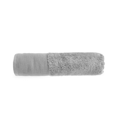 Allure Marlborough Bamboo Bath Towels - Grey - Soft & Hypoallergenic - Machine Washable - 100% Cotton Blend - Image 5