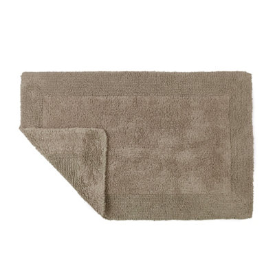 Allure Bath Fashions Elegance Reversible Heavyweight Bath MatMocha from B&Q