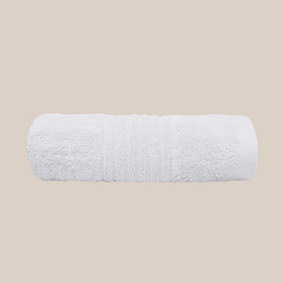 Misona Ultra Soft Bamboo Bath TowelWhite from B&Q