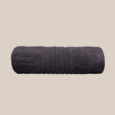 Misona Ultra Soft Bamboo Bath TowelDark Steel from B&Q