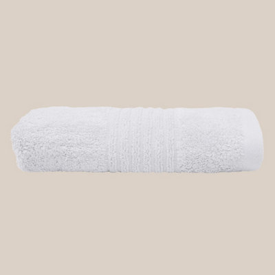 Misona Ultra Soft Bamboo Bath SheetWhite from B&Q