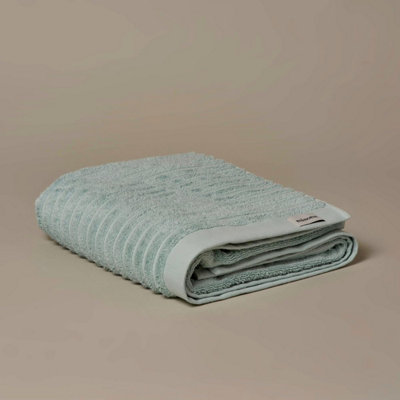 Misona Organic Cotton Bath SheetDuckegg from B&Q