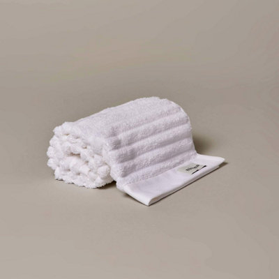 Misona Organic Cotton Hand Towel - White