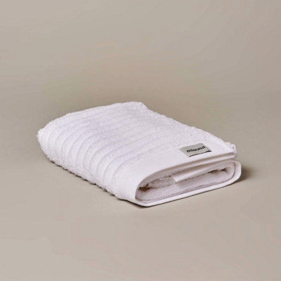 Misona Organic Cotton Bath TowelWhite from B&Q