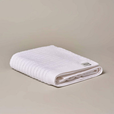 Misona Organic Cotton Bath SheetWhite from B&Q