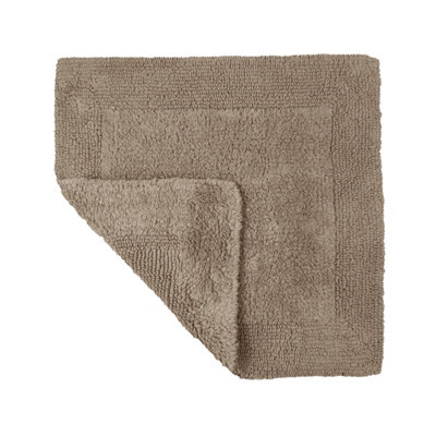 Allure Bath Fashions Elegance Reversible Heavyweight Shower MatMocha from B&Q
