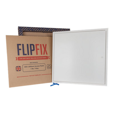 600X600mm Flipfix Metal Access PanelNo Fire RatingPicture Frame from B&Q