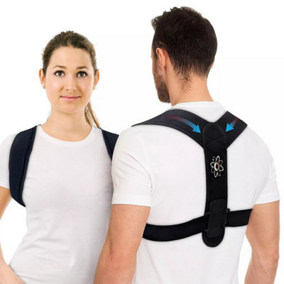 Accessotech Ioncore Back Support Brace Posture Corrector Adjustable Lightweight Neoprene