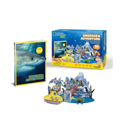 Edu Sci National Geographic Undersea Adventure 3D Jigsaw Puzzle from B&Q