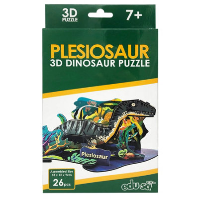 Edu Sci 3D Dinosaur Model Jigsaw PuzzlePlesiosaur from B&Q