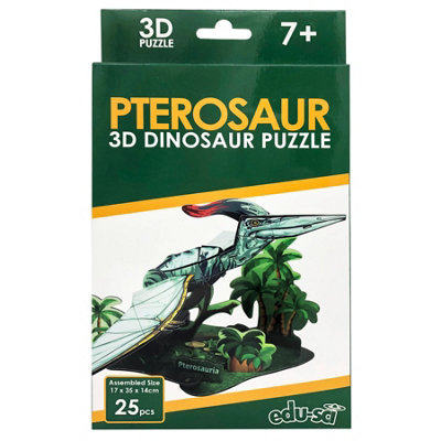 Edu Sci 3D Dinosaur Model Jigsaw PuzzlePterosaur from B&Q