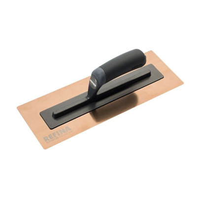 Refina Superflex 3 Rose Gold Finishing Trowel 14"228294 from B&Q