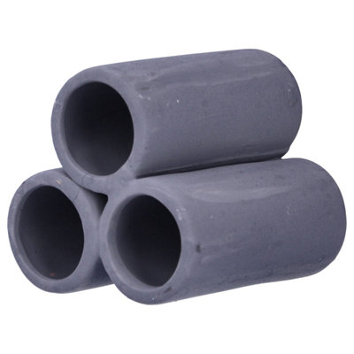 Aquacadabra Shrimp 3 Tube 9X9 Grey Aquarium Ceramic Shelter House from B&Q