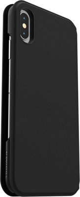 Otterbox Strada Via Wallet Case For Apple Iphone Xs Max - Night Black