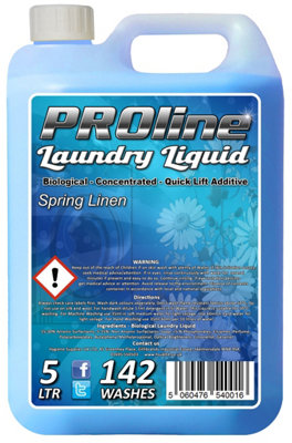 Proline Premium Bio Spring Linen Laundry Liquid / Detergent 5L from B&Q