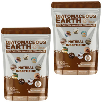  - Diatomaceous Earth 5Kgx210Kg Powder Pest Control Bed Bug KillerMites Flea & TickAnt KillerCrawling Insect Non-Toxic De