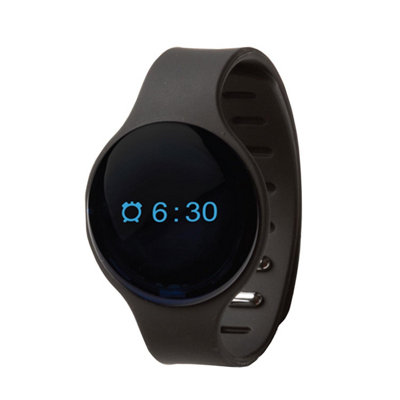 Aquarius Bas-Tek Lightweight Fitness Tracker Black - Tradesman Step Counter, Smart Watch & Activity Monitor For Building Site Work
