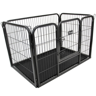 Actiaspet Medium 4 Panel Heavy Duty Pet Playpen Cage from B&Q