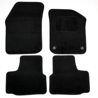 Actiasmat Fits Volkswagen Vw Up 2012 Onwards Tailored Carpet Car Mats 4Pcs Floor Black
