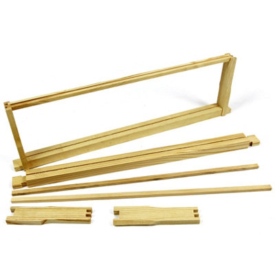 Actiasbee Langstroth Bee Hive Super Frames 10Pc Flat Pack Beekeeping Beehive from B&Q