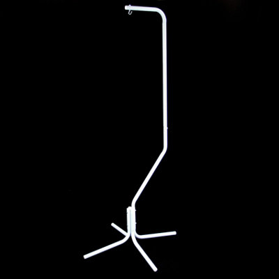 B&Q -  Metal Bird Cage Stand White For Tall Cage