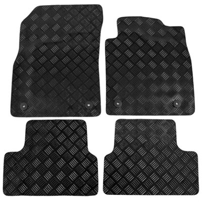 Vauxhall Astra J Mk6 Rubber Car Mats 2010-2015 4Pc 5060477742518 - Image 4