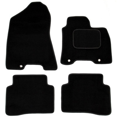 Actiasmat Custom Fit Black Replacement Floor Mats For Kia Sportage Mk4 2016 Onwards from B&Q
