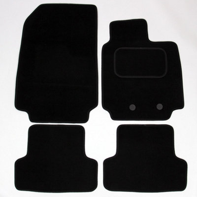 Actiasmat Fits Renault Clio Car Mats Mk3 Mk4 Tailored Carpet 2005 To 2019 4Pc Floor Set from B&Q