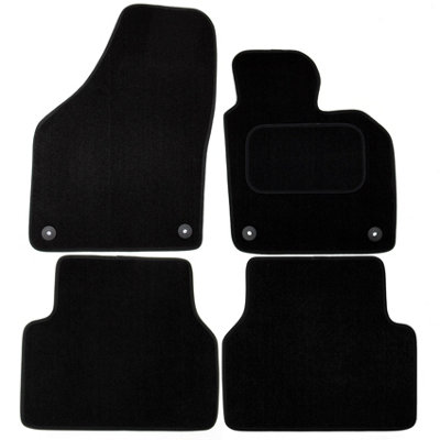 Actiasmat Fits Vw Tiguan Mk1 Car Mats Tailored Carpet 2007-2016 4Pc Floor Set Volkswagen from B&Q