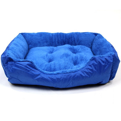 Actiaspet Blue Washable Deluxe Pet Bed Medium from B&Q
