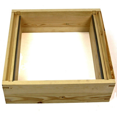Actiasbee National Bee Hive Pine Super Box Beekeeping Beehive Keeping from B&Q