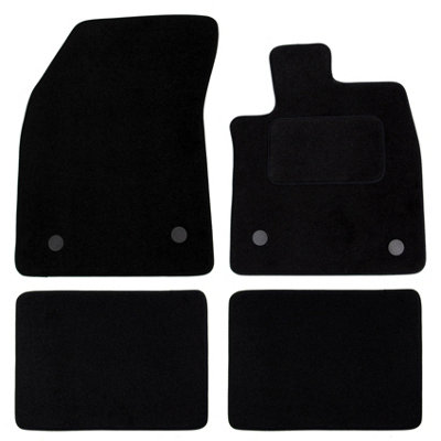 Actiasmat Fits Ford Focus Mk4 Car Mats Tailored Carpet 2019 Onwards 4Pc Black Floor Set from B&Q