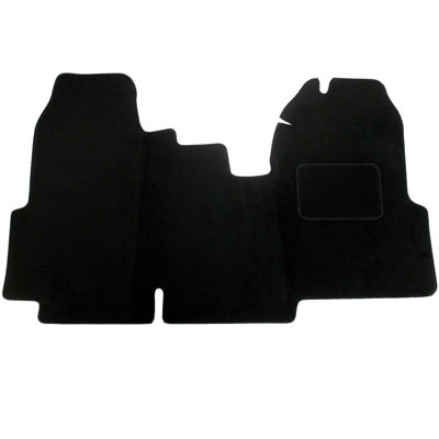 Actiasmat Fits Ford Transit Van Mat Mk7 Tailored Carpet 2006 To 2014 Black Car Floor 1Pc from B&Q