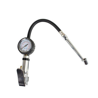 B&Q -  Compact Air Tyre Inflator With Dial Gauge CarsMotorcycles 8808