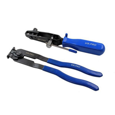 Us Pro Tools Cv Clamp Tool And Cv Joint Boot Clamp Pliers Set 6258 5060478383741 - Image 3