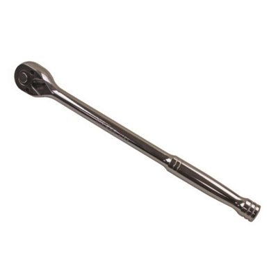 B&Q -  Extra Long 280mm 3/8 Dr 72T Quick Release Ratchet 4153