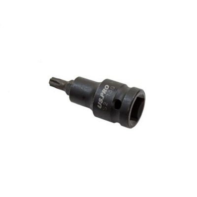 Us Pro Industrial 1/2" Dr Impact Torx Bit Socket T30 X 53Mm 1697