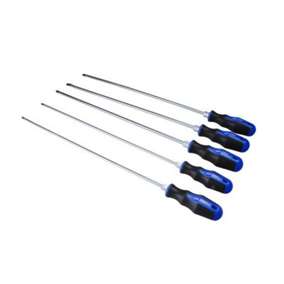 Us Pro 5Pc Extra Long Screwdriver Set 450mm B1534 from B&Q